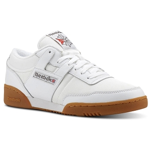 REEBOK WORKOUT 85 TXT<br>Blanc