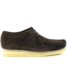 CLARKS ORIGINALS WALLABEE<br>Marron