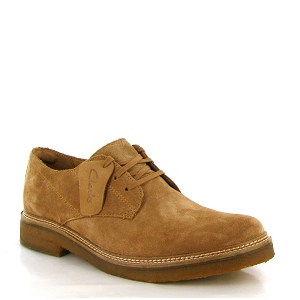 CLARKS CLARK DALE DERBY <br> Marron