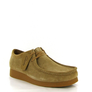 CLARKS WALLABEE EVO <br> Marron