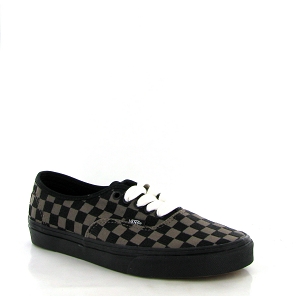 VANS AUTHENTIC EMBROIDERED CHECKER BLACK<br>Noir