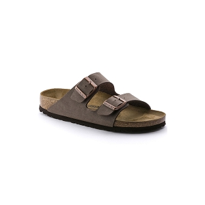 BIRKENSTOCK ARIZONA BIRKO FLOR 151183 NARROW FIT<br>Marron