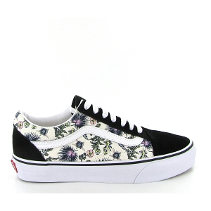  OLD SKOOL PARADISE FLOWER VN0A3WKT4QG1 Cuir  TextileFleurs