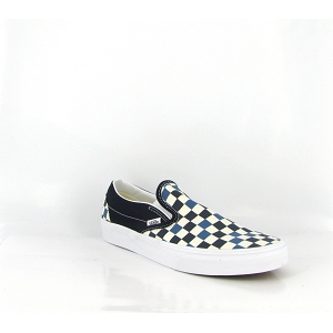 VANS CLASSIC SLIP ON TRI TONE CHECK NAVY VN000D5PBX91<br>Marine