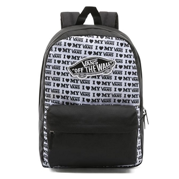 VANS TEXTILE WL REALM BACKPACK BLACK<br>Noir