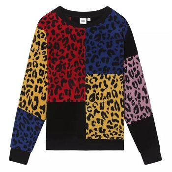 VANS TEXTILE WM WYLD TANGLE CREW LEOPARD<br>Multicolore