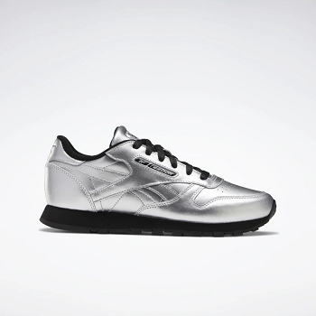 REEBOK CL LTHR EF9500<br>Argent