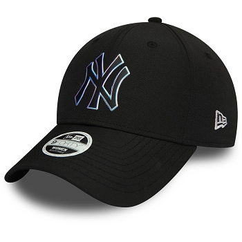 NEW ERA WMNS MLB NYLON 9FORTY NEYYAN BLK 12134627<br>Noir