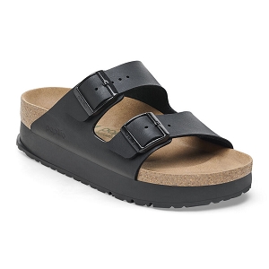 BIRKENSTOCK ARIZONA PLATFORM 1027395 <br> Noir