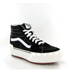 VANS SK8 HI STACKED VN0A4BTW5ZN1 <br> Noir