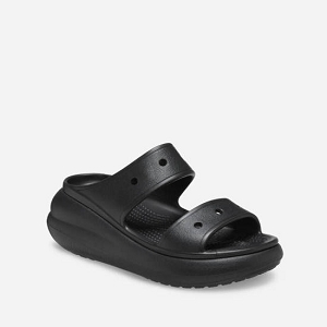 CROCS CLASSIC CRUSH SANDAL <br> Noir