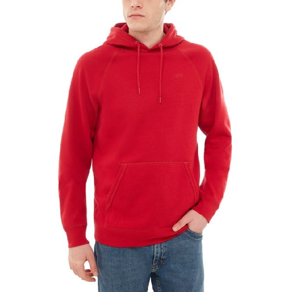 Vans textile sweat mn versa hoodie rouge