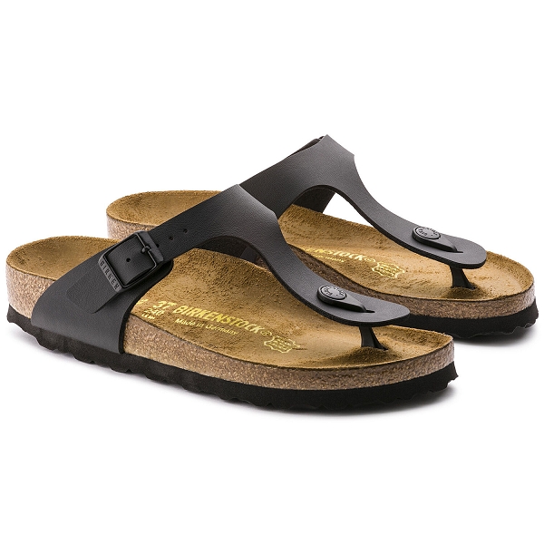 Birkenstock tong gizeh birko flor 43661 noir9405103_4