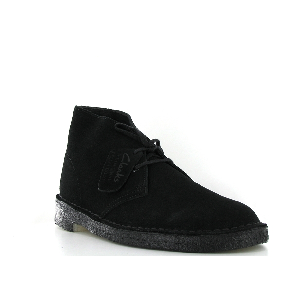 Clarks originals famille desert boot noir9688601_2