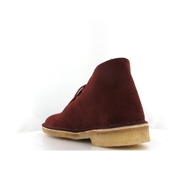 Clarks originals famille desert boot bordeaux9688803_3