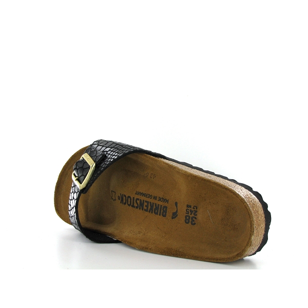 Birkenstock mules madrid birko flor 40793 narrow fit noir9787001_5