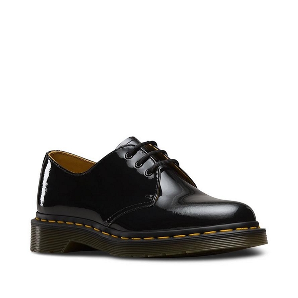 Doc martens lacets 1461 black patent lamper 10084001 noirA073801_2