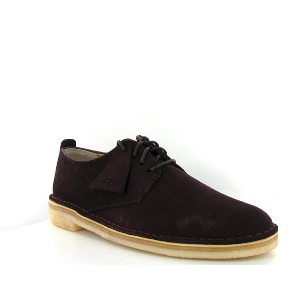 Clarks originals lacets desert london bordeauxA077802_2