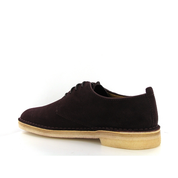 Clarks originals lacets desert london bordeauxA077802_3