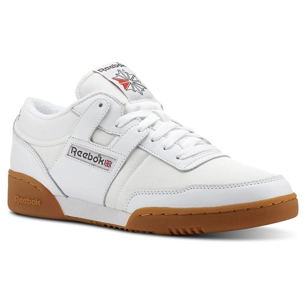 Reebok sneakers workout 85 txt blanc