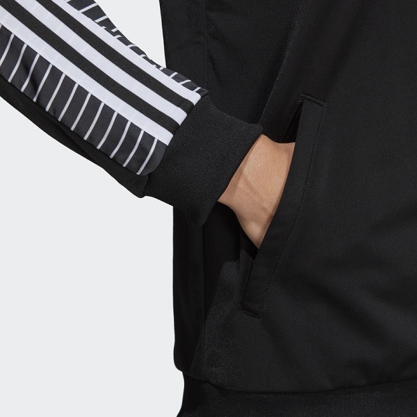Adidas textile veste track top black du9879 noirA181201_4