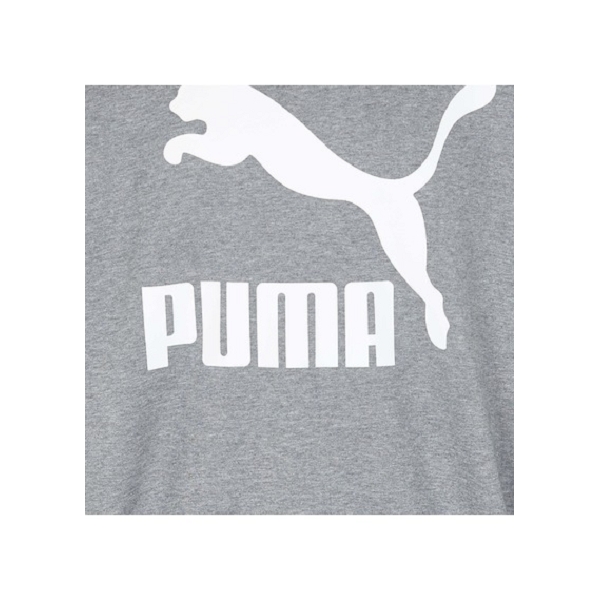 Puma  textile sweat classic logo crew grisA187601_2
