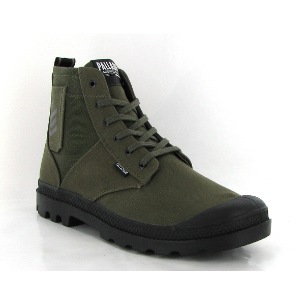 Palladium bottines et boots pampa hi army olive night kaki