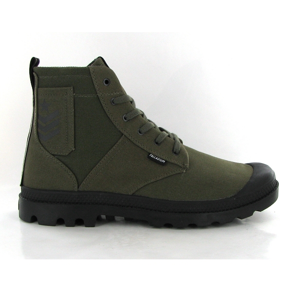 Palladium bottines et boots pampa hi army olive night kakiA255301_2