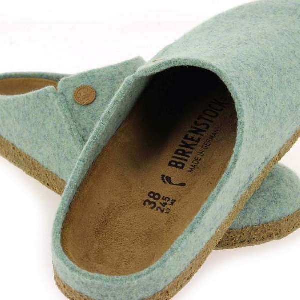 Birkenstock mules zermatt wool felt 1025102 vertA270301_4