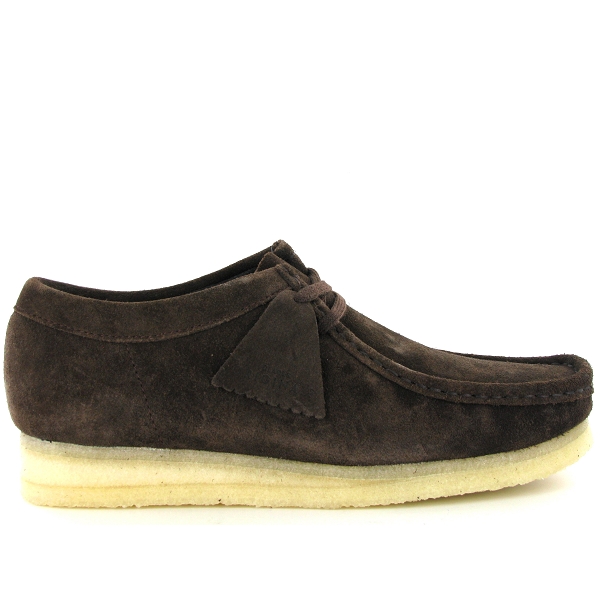 Clarks originals casual wallabee marron