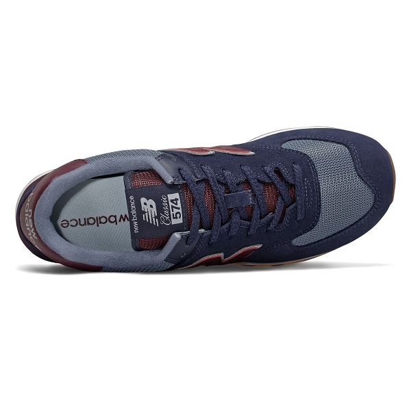 New balance sneakers ml574 marineB310301_3