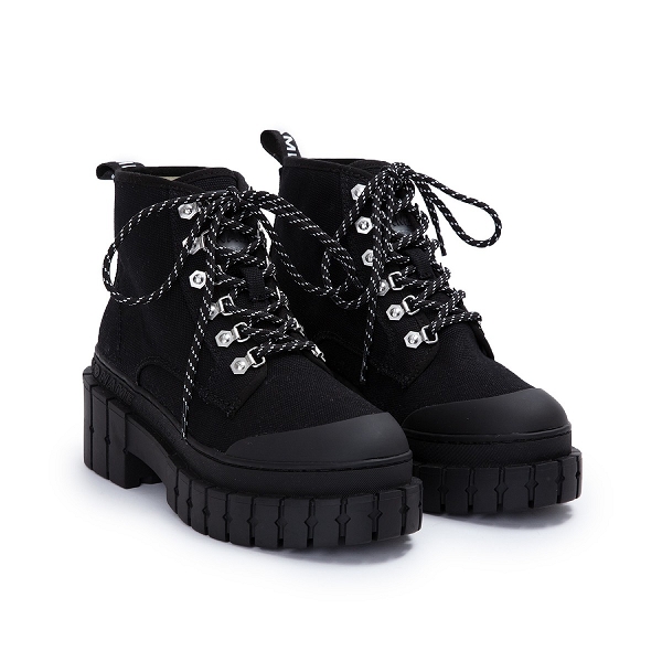 No name bottines et boots kross low boots big canvas noirC276301_2