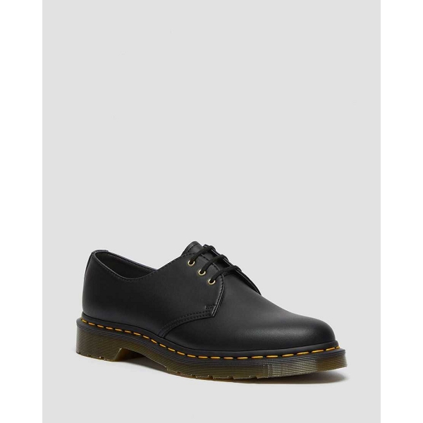 Doc martens lacets vegan 1461 black felix rub off noir