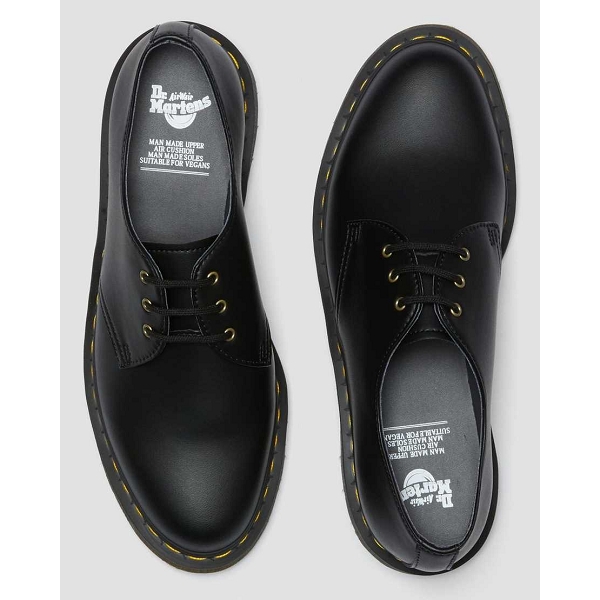 Doc martens lacets vegan 1461 black felix rub off noirC276501_4