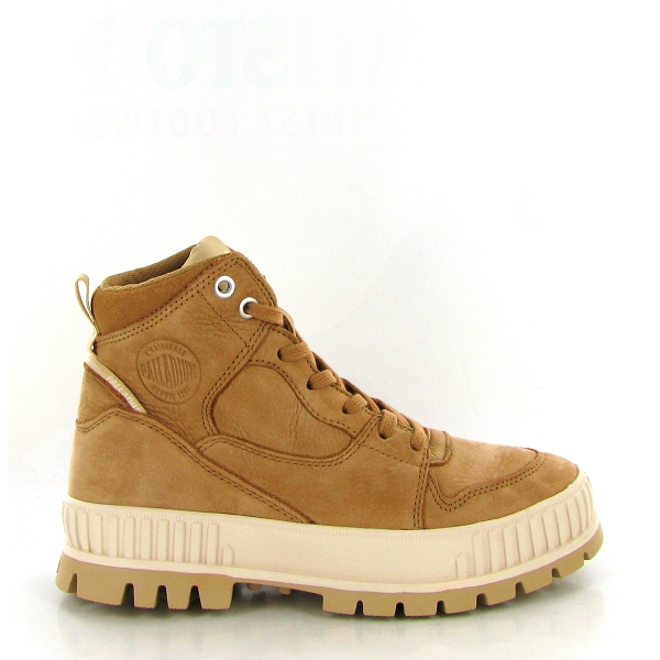 Palladium bottines et boots pallashock hi snk marronC307001_2