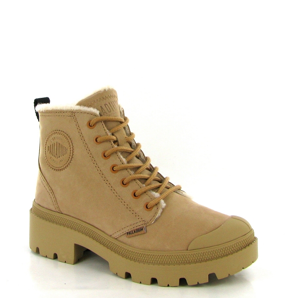 Palladium bottines et boots pallabase nbk zip wl ocre