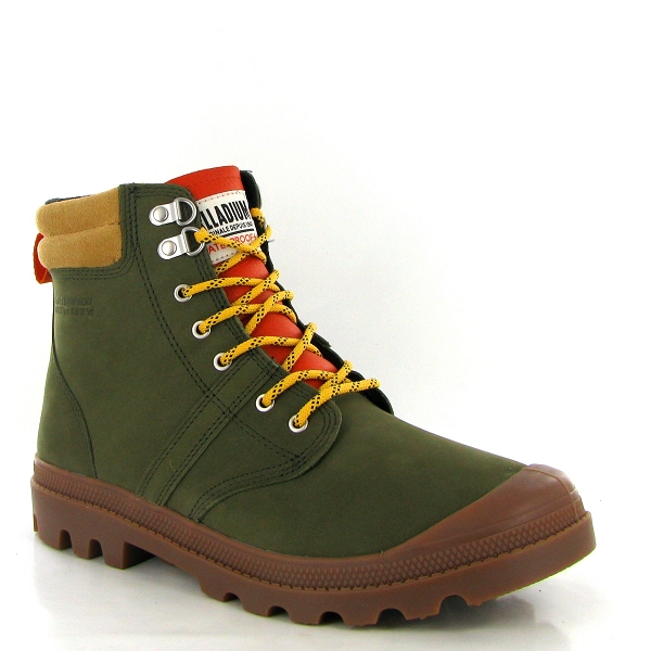 Palladium bottines et boots pallabrousse sc wp kaki