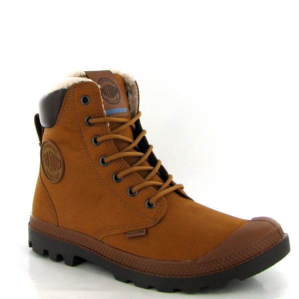 Palladium bottines et boots pampa sport cuff wps marron