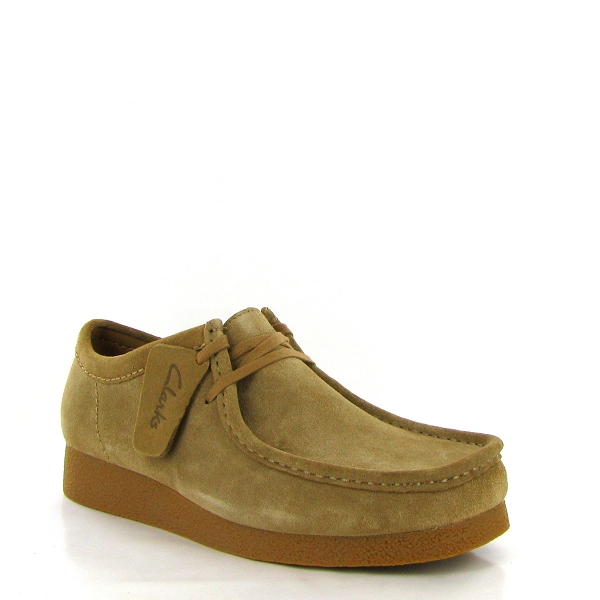 Clarks casual wallabee evo marron