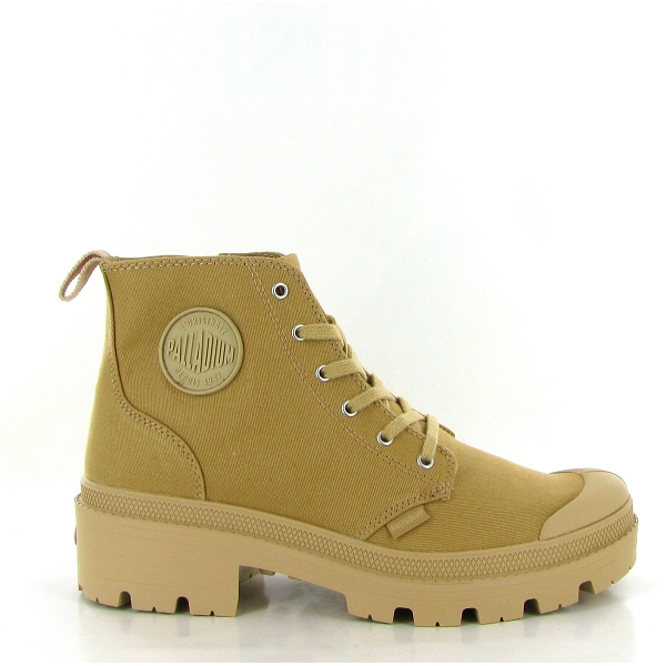 Palladium bottines et boots pallabase twill marronC311101_2