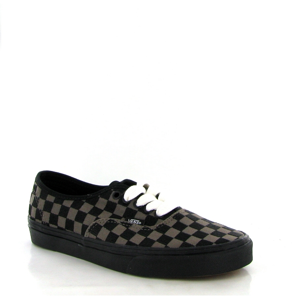 Vans sneakers authentic embroidered checker black noir