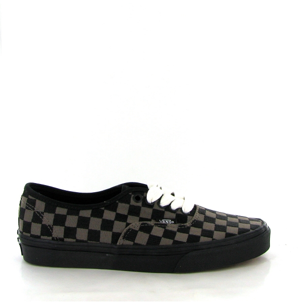 Vans sneakers authentic embroidered checker black noirC313801_2