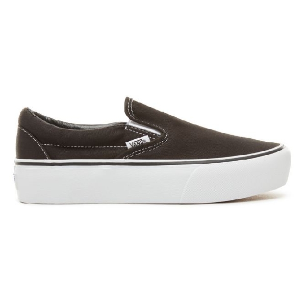 Vans sneakers classic slip on platform noir