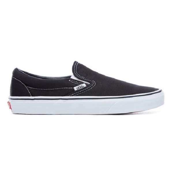 Vans sneakers classic slip on blk wht noir