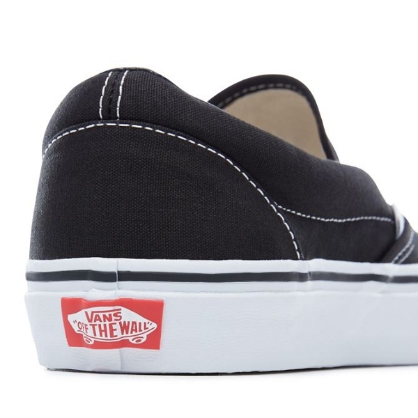 Vans sneakers classic slip on blk wht noirD033401_2