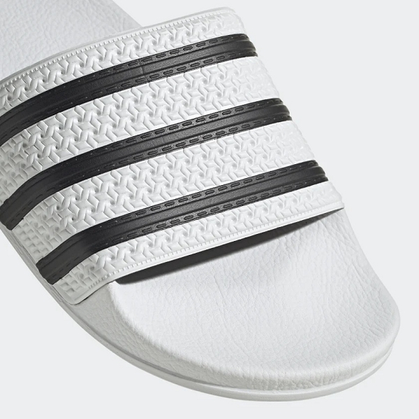 Adidas claquettes adilette 280648 blancD071501_3