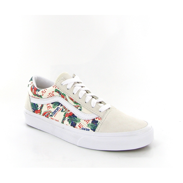 Vans sneakers old skool spring daze vn0a3wtk4rw1 blancD078801_2