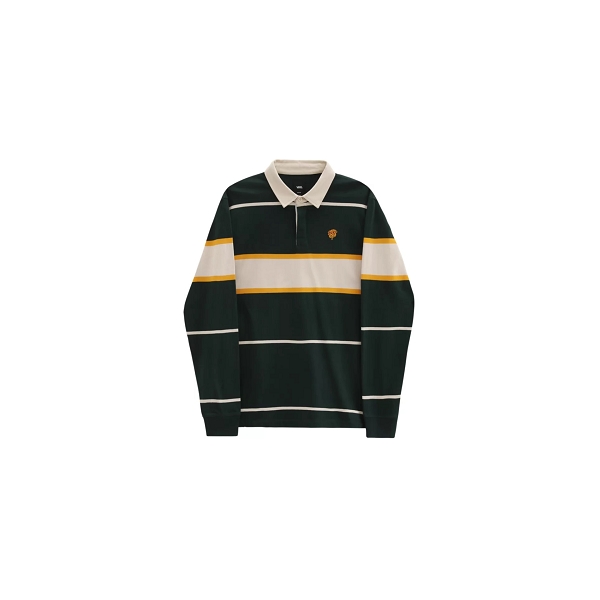 Vans textile polo 66 champs rugby scarab vert