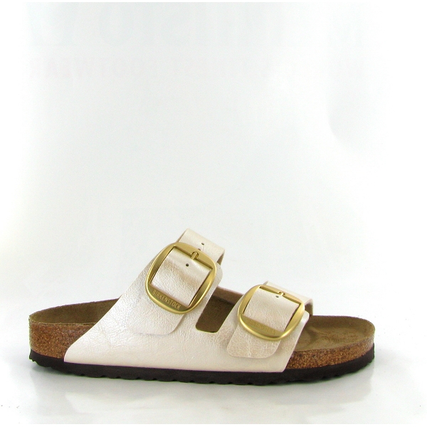 Birkenstock mules arizona big buckle 1020021 blancD115401_2