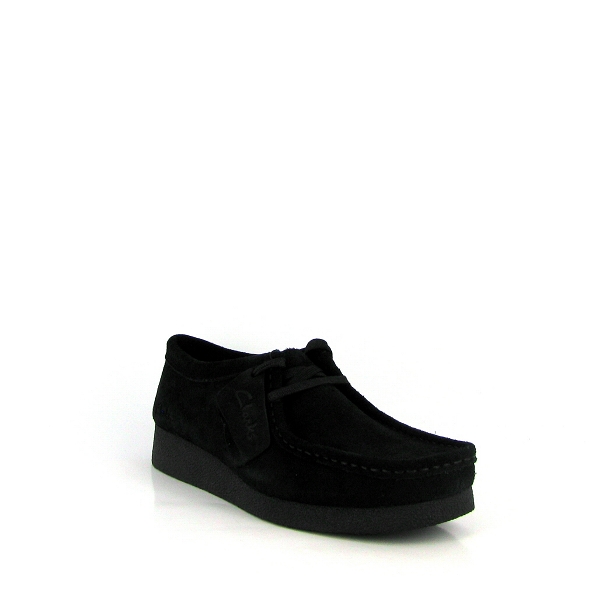 Clarks derby wallabee evo noir